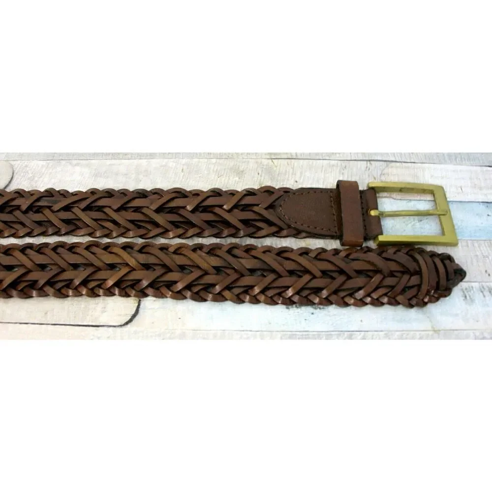 CLASSIC BROWN GENUINE LEATHER 1.25